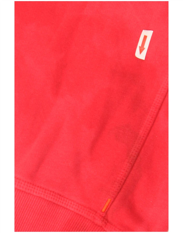 Męski sweter z kapturem Superdry Graphic, duży, czerwony