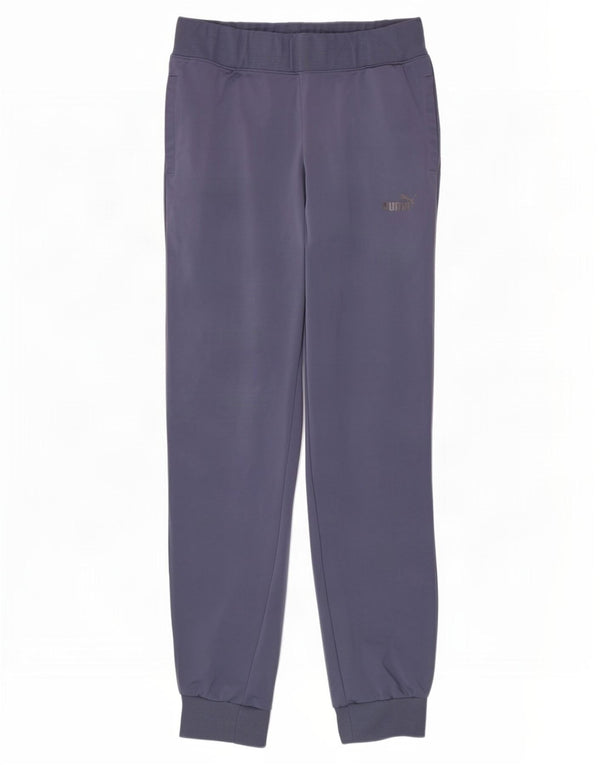 Damskie spodnie dresowe Puma Joggers UK 12 Średni niebieski poliester