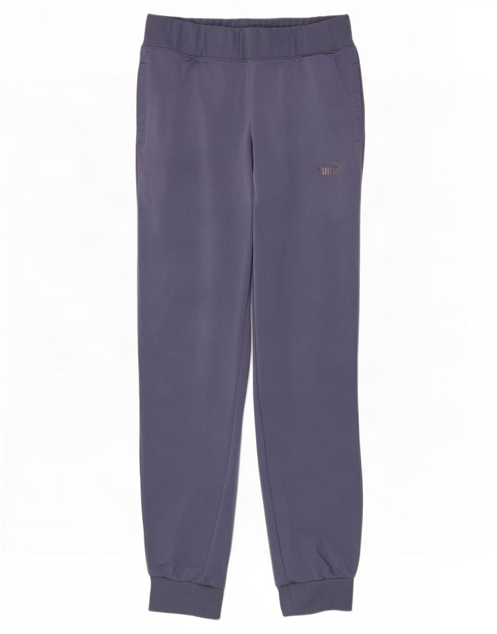 Damskie spodnie dresowe Puma Joggers UK 12 Średni niebieski poliester