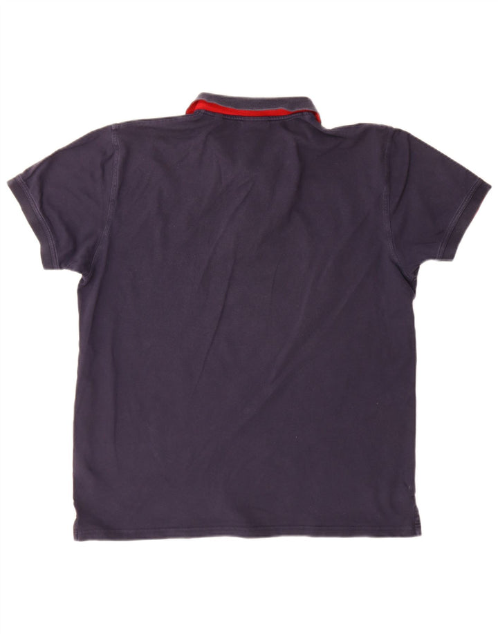 Męska koszulka polo Gant XL, granatowa, bawełniana