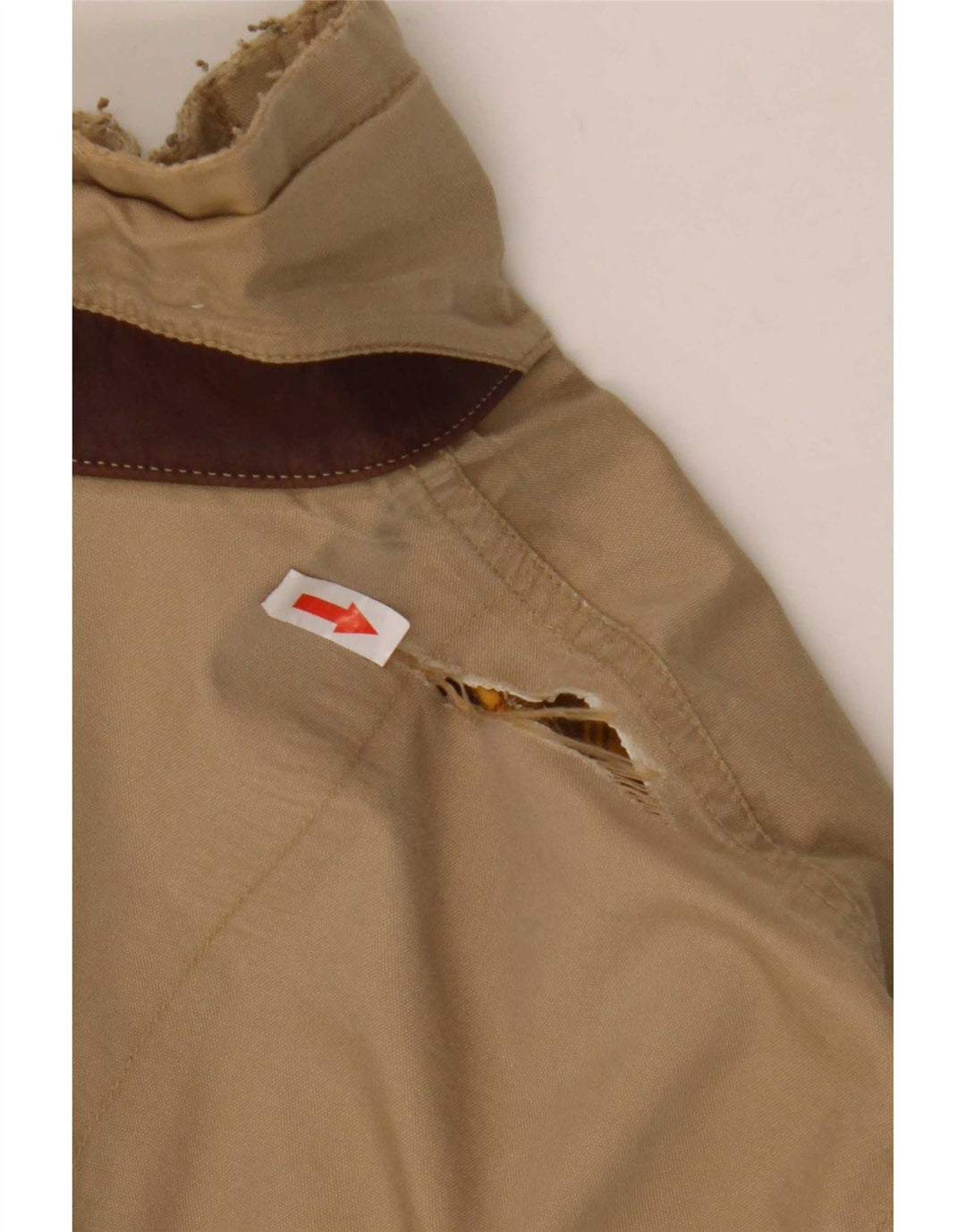 Męska kurtka bomberka Timberland UK 44 2XL beżowa bawełna