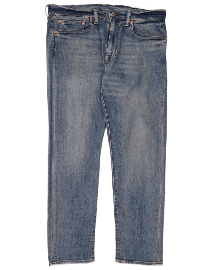 Męskie jeansy Levi's 502 Tapered W34 L30 Niebieskie bawełniane