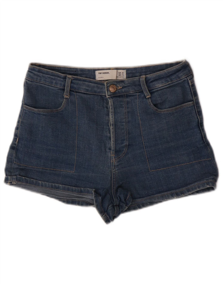 Damskie spodenki jeansowe Zara EU 38 Small W28 Niebieskie bawełniane