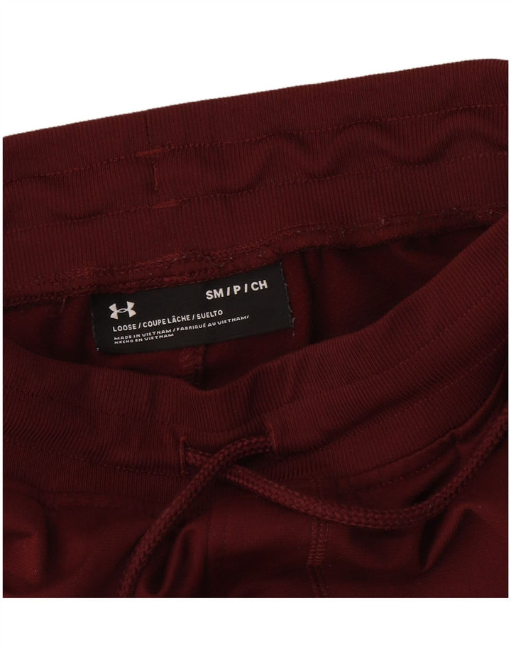 Męskie spodnie dresowe Under Armour, małe burgundowe
