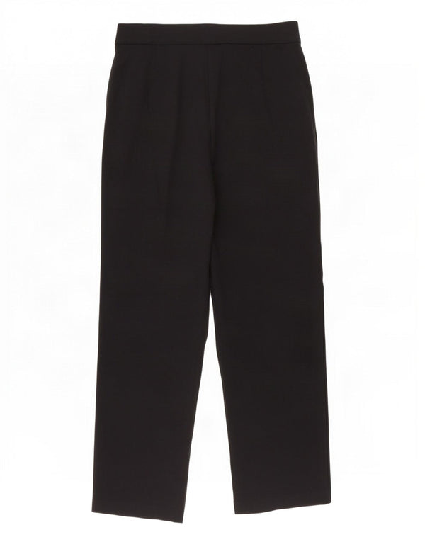 Marks & Spencer Damskie proste spodnie codzienne UK 14 Medium W30 L27 Czarne