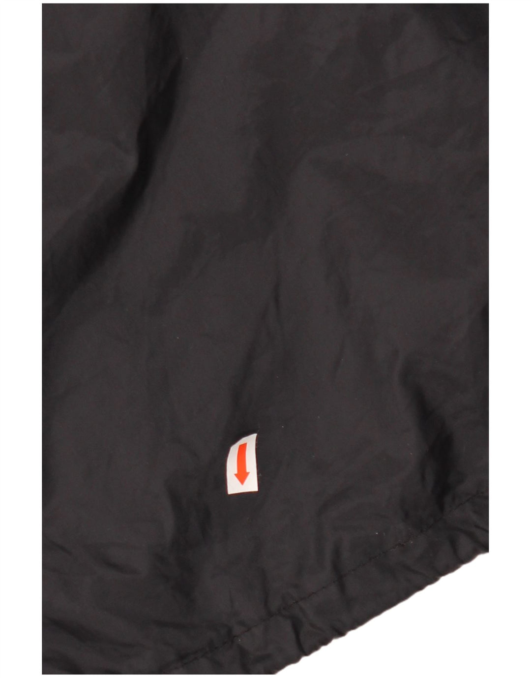 Męska kurtka przeciwdeszczowa z kapturem VINTAGE UK 44 2XL Czarna geometryczna