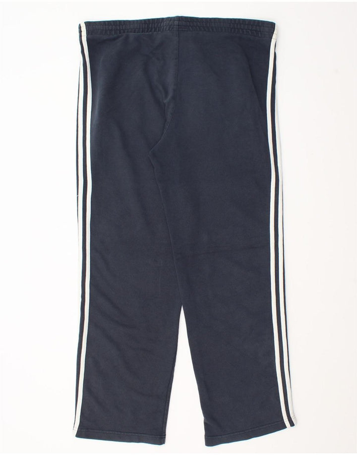 Męskie spodnie dresowe Adidas Clima 365, średnie, granatowe, bawełniane