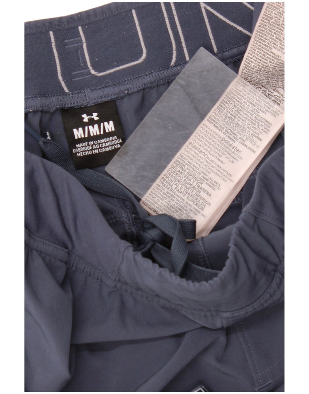 Męskie spodnie dresowe UNDER ARMOUR Graphic, średnie, granatowe