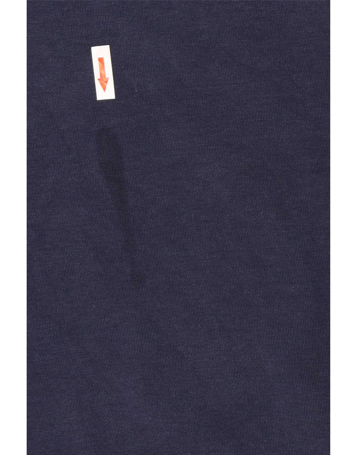 Bluza męska Adidas o regularnym kroju XL, granatowa, bawełniana