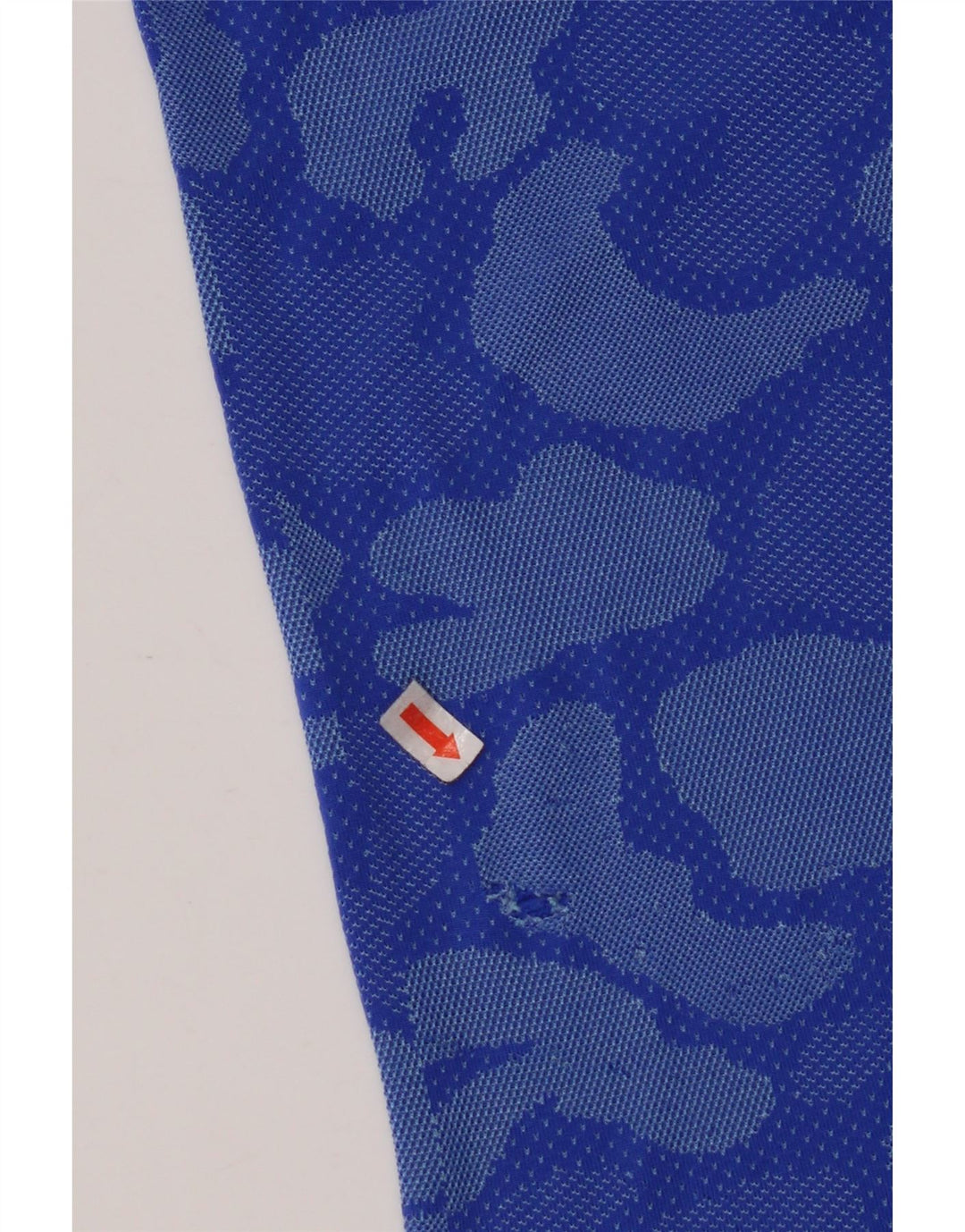 Damska koszulka NIKE Dri Fit Top UK 10, mały, niebieski kamuflaż