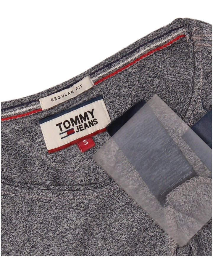 T-shirt męski Tommy Hilfiger o regularnym kroju, mały, bawełniany w granatowe plamki
