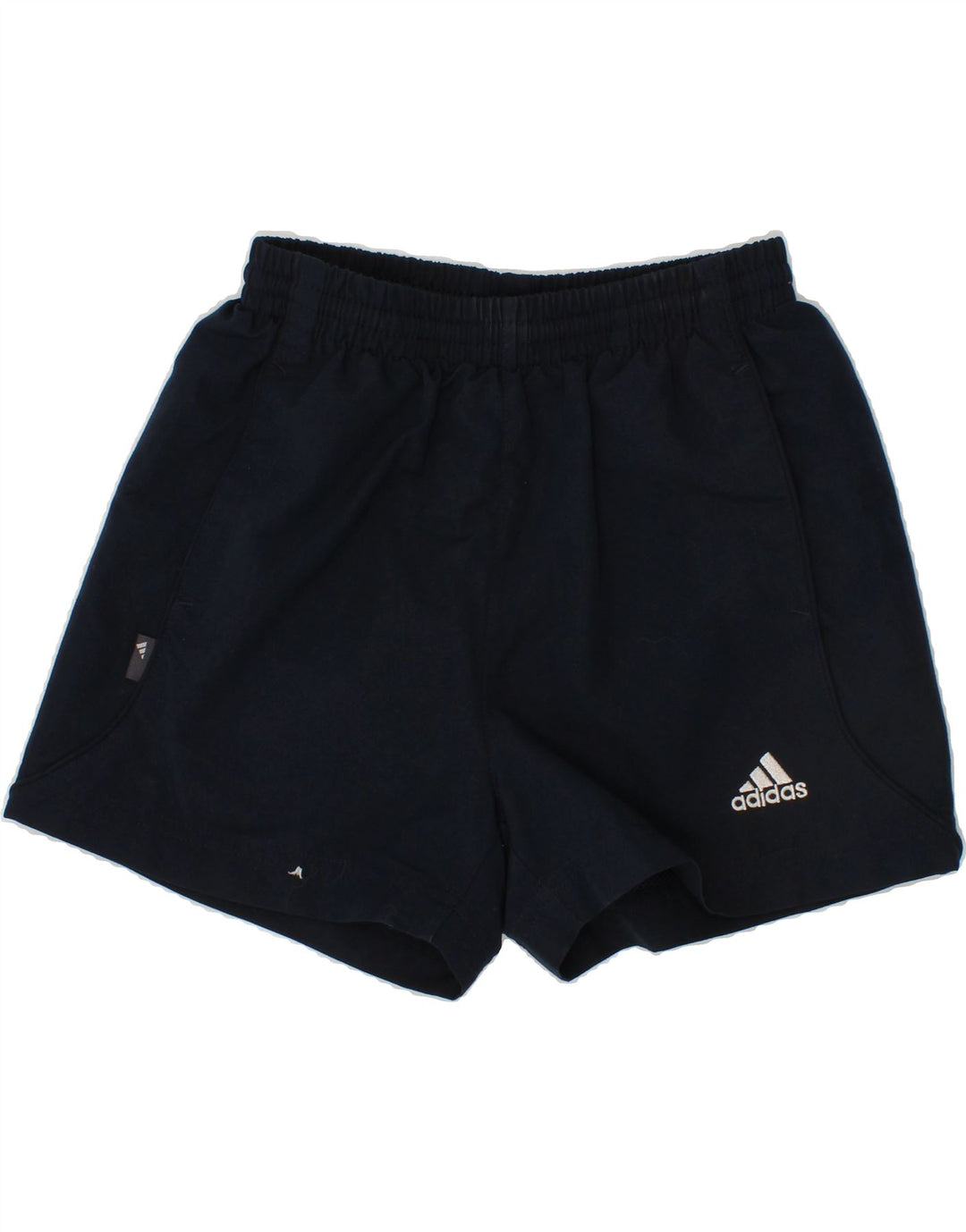 ADIDAS Boys Sport Shorts 5-6 Years Navy Blue Polyester Vintage Adidas and Second-Hand Adidas from Messina Hembry 