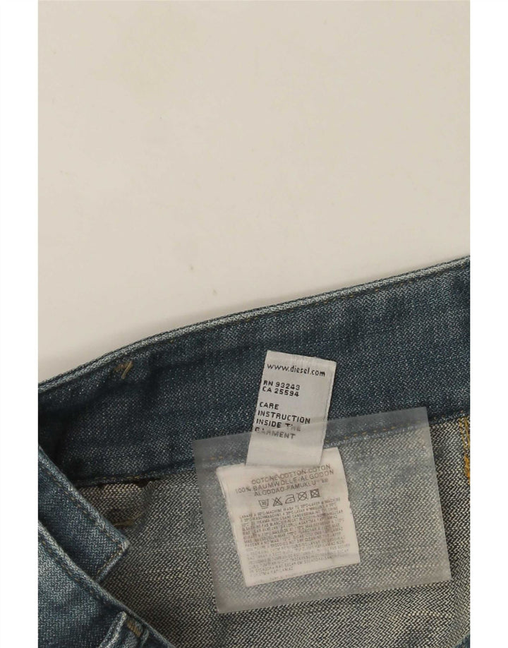 Damskie jeansy Bootcut Diesel W30 L32 Niebieskie bawełniane