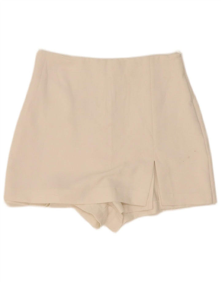 Spodnie damskie Zara Skort, średnie W28, białe