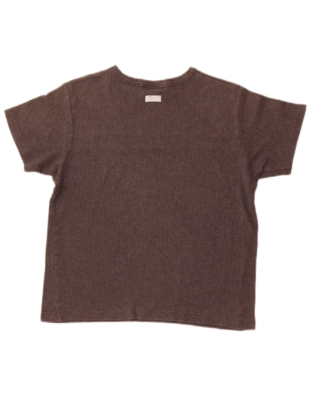 T-shirt damski REEBOK Top UK 12 Średni szary, bawełniany blok kolorów