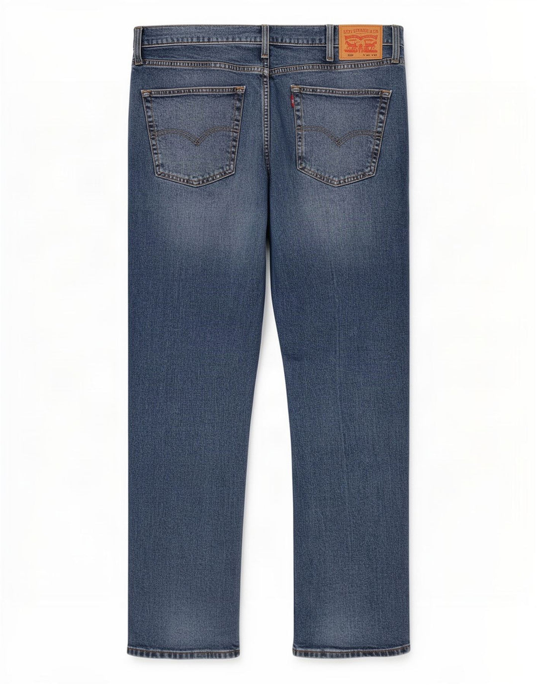 Męskie jeansy Levi's 514 Straight W40 L32 Niebieskie bawełniane