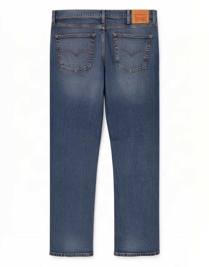 Męskie jeansy Levi's 514 Straight W40 L32 Niebieskie bawełniane