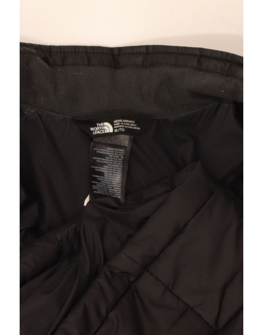 Męska ocieplana kurtka The North Face UK 42 XL, czarny poliester