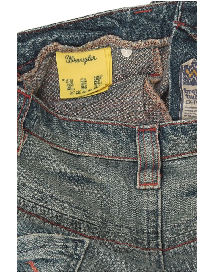 Damskie bermudy jeansowe Wrangler W29 Średni niebieski, bawełniany