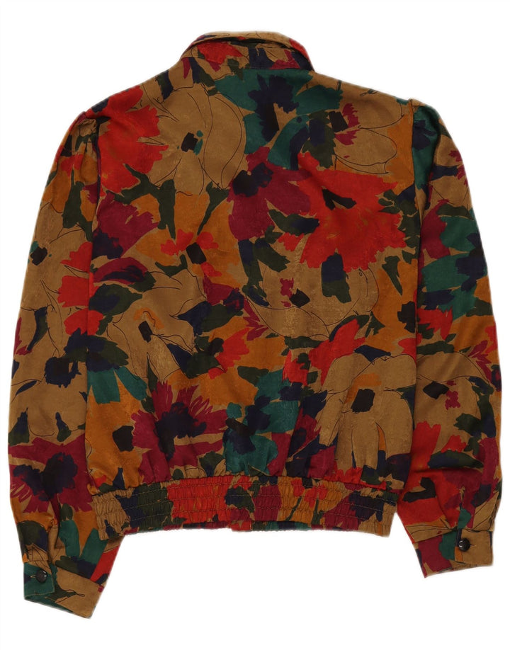 Damska bluzka koszulowa JORG PETERSON EU 42, duża, wielokolorowa w kwiaty