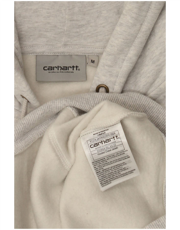 Męski sweter z kapturem Carhartt, średnioszary, bawełniany