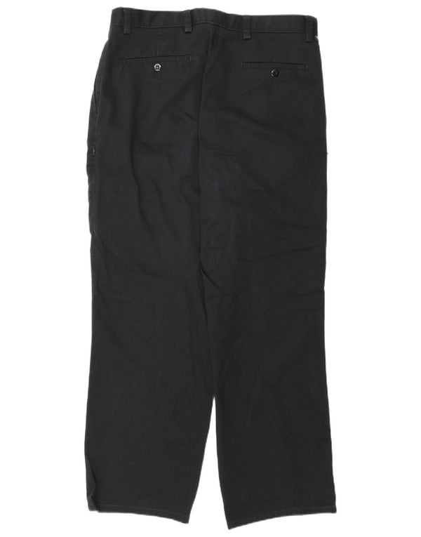 Męskie spodnie Chino Dockers W34 L29 Czarne bawełniane