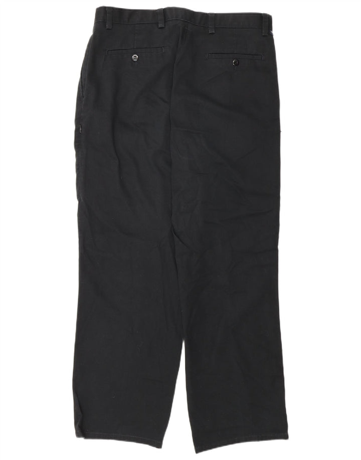 Męskie spodnie Chino Dockers W34 L29 Czarne bawełniane