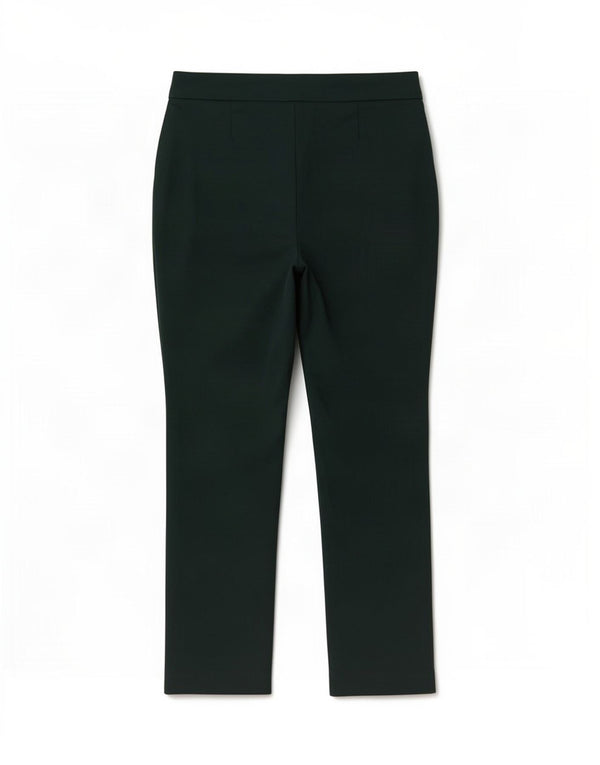 Spodnie damskie Marks & Spencer Slim Casual UK 12 Medium W30 L26 Zielone