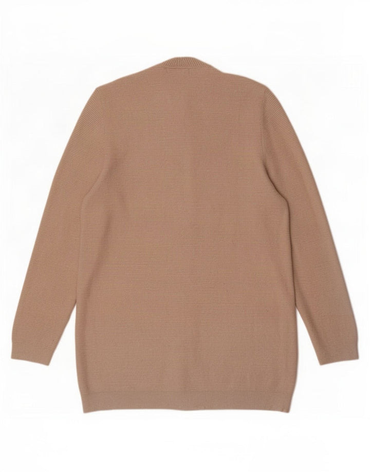 Sweter damski White Stuff z otwartym kardiganem UK 10 Small Beige