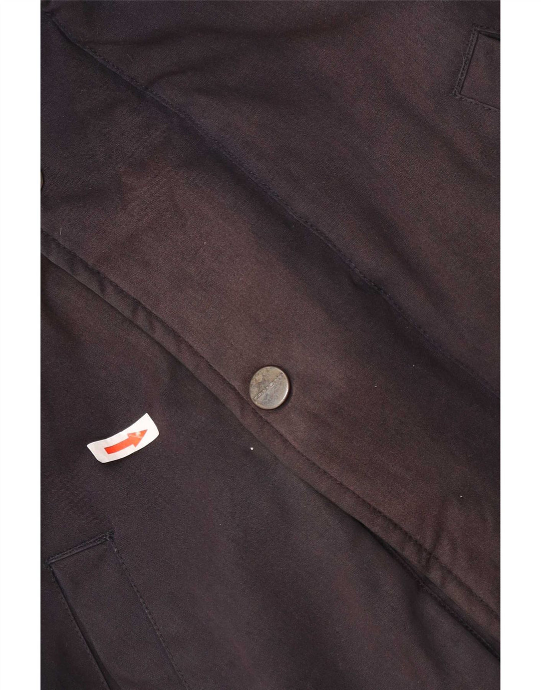 Męska kurtka wiatrówka Carhartt z kapturem UK 36, mała granatowa, poliester
