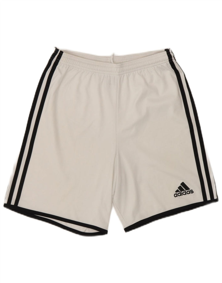 Męskie spodenki sportowe Adidas Climalite XS w kolorze białym