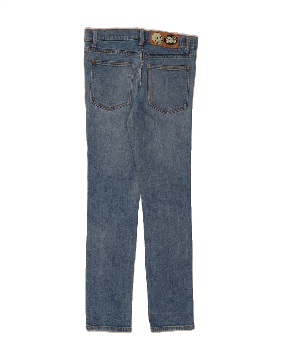 CHEAP MONDAY Mens Skinny Jeans W28 L32 Blue Vintage Cheap Monday and Second-Hand Cheap Monday from Messina Hembry 