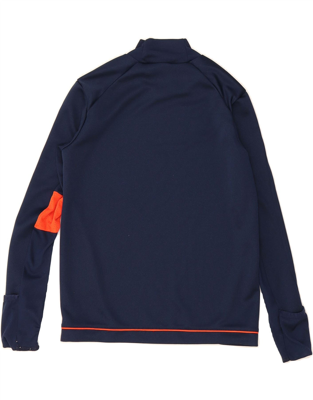 ADIDAS Boys Climacool Top Long Sleeve 9-10 Years Navy Blue Polyester Vintage Adidas and Second-Hand Adidas from Messina Hembry 