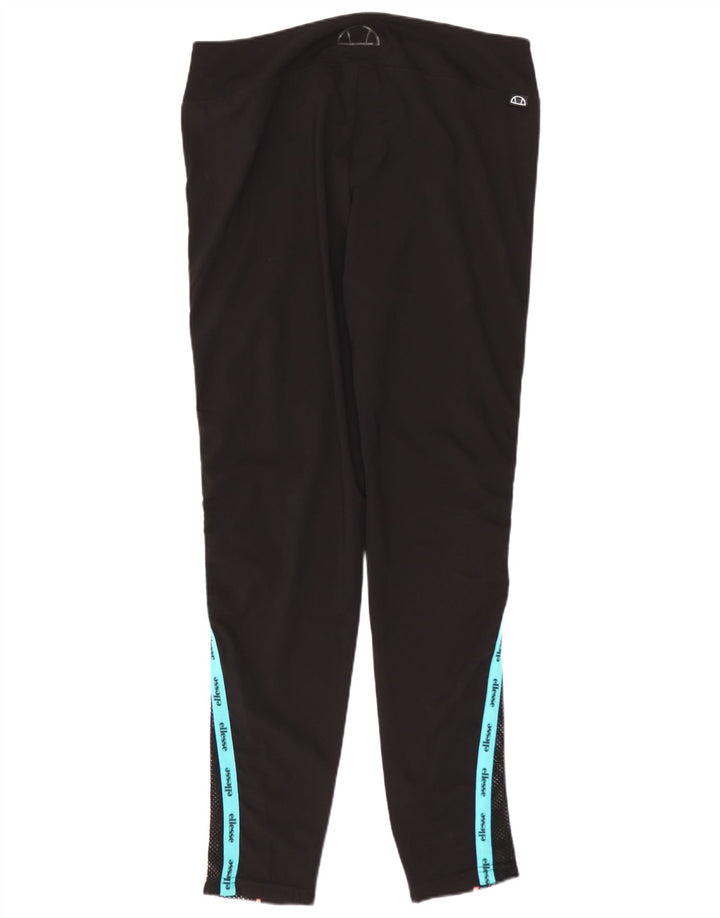Damskie legginsy Ellesse Graphic UK 14, duże czarne bloki kolorów