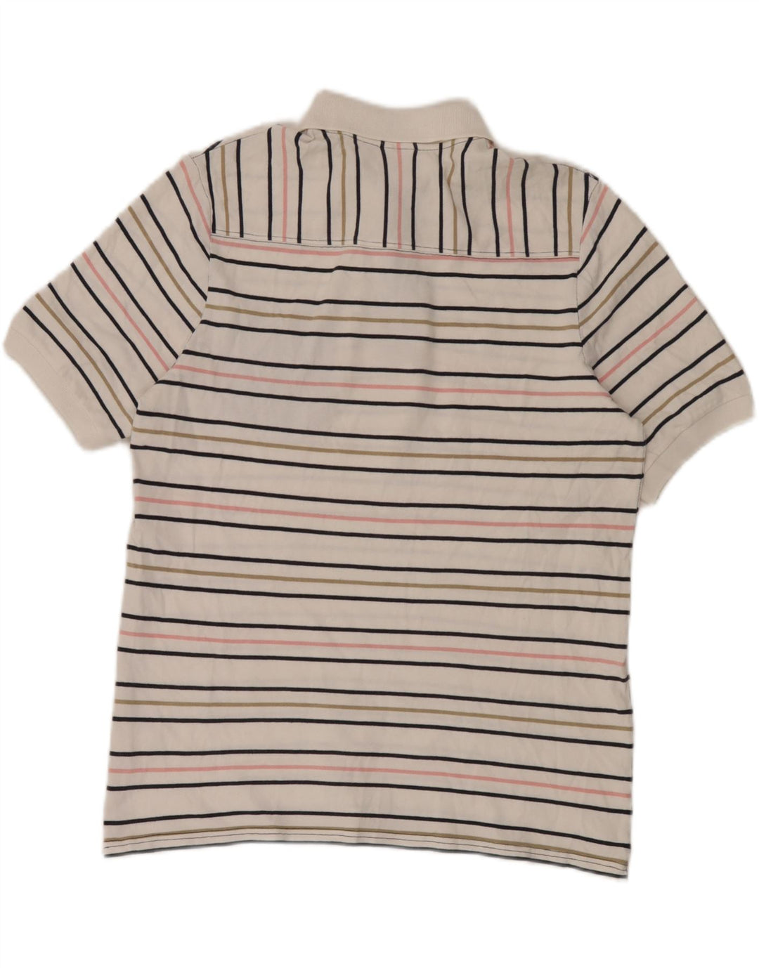 Męska koszulka polo Ellesse, duża, bawełniana w białe paski