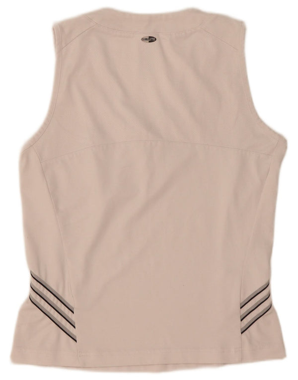 Adidas Damska Kamizelka Climalite Top UK 18 XL Biała