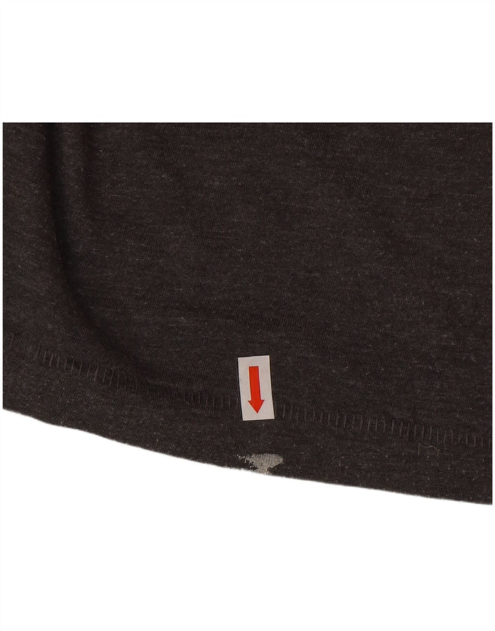 Męska koszulka T-shirt o regularnym kroju French Connection, duża, szara