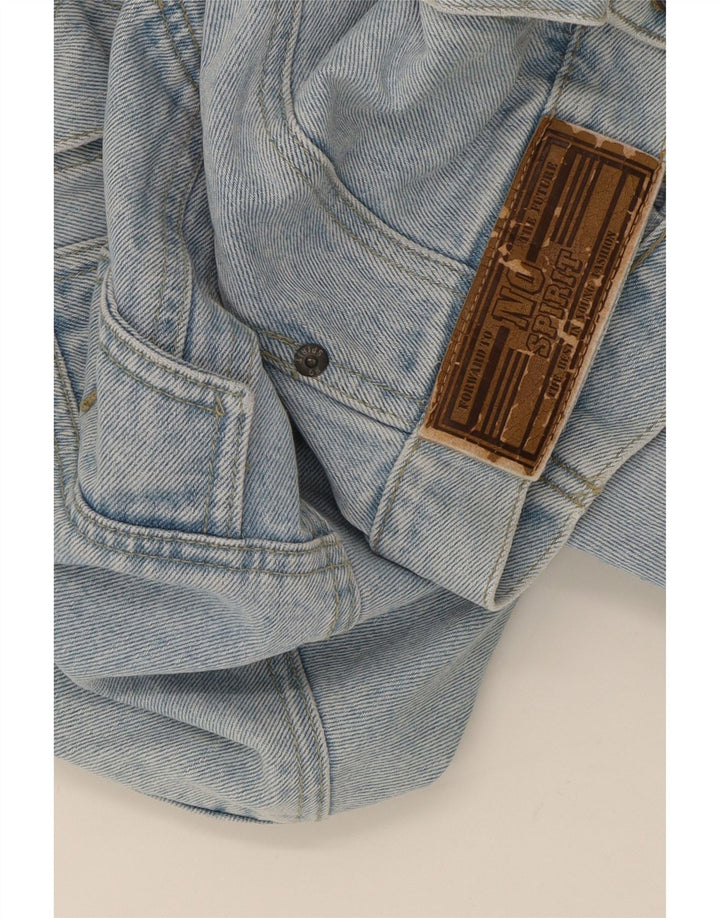 VINTAGE Mens Denim Jacket UK 36 Small Blue Cotton Vintage Vintage and Second-Hand Vintage from Messina Hembry 