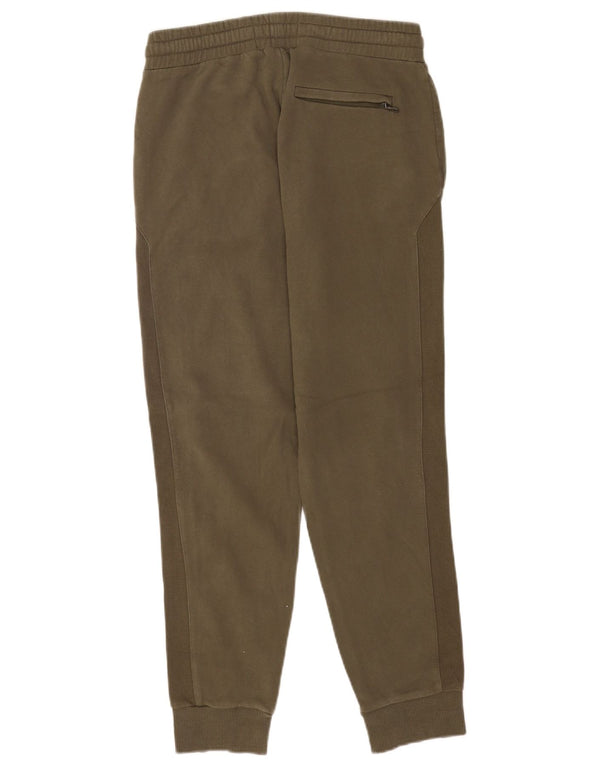 Męskie spodnie dresowe Lyle & Scott Joggers Small, zielone, bawełniane