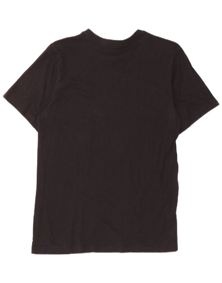 T-shirt męski Nike, mały, czarny, bawełniany