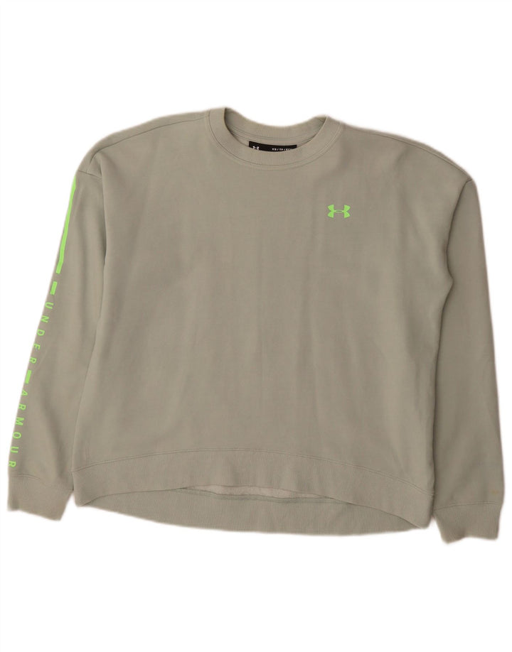 Damska bluza oversize Under Armour Graphic UK 6 XS w kolorze zielonym