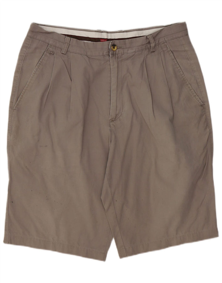 Spodenki męskie CARRERA Pegged Chino W36, duże, szare, bawełniane