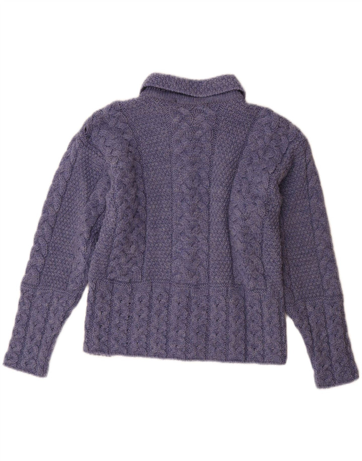 Sweter damski DONEGAL UK 10 Small Blue New Wool