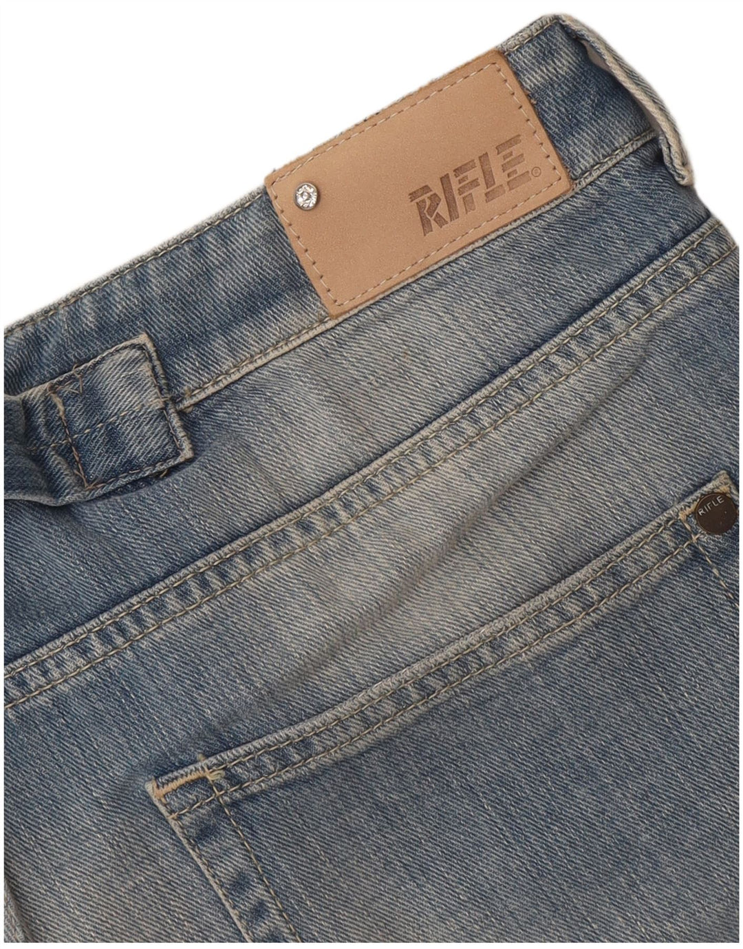 Damskie spodenki jeansowe Rifle W36 XL Niebieskie