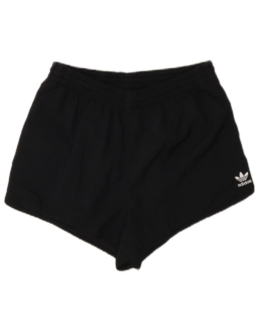 Damskie spodenki sportowe Adidas UK 12, średni czarny poliester