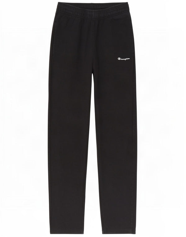 Champion Womens Tracksuit Trousers UK 10 Small Black Cotton