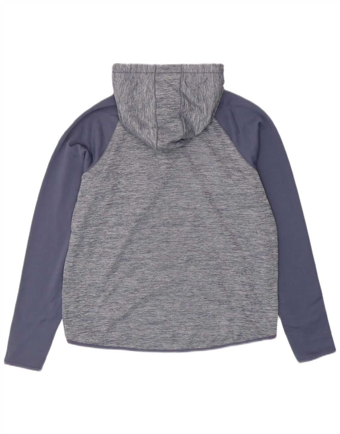 Damska bluza z kapturem UNDER ARMOUR Cold Gear UK 18 XL, niebieska nakrapiana