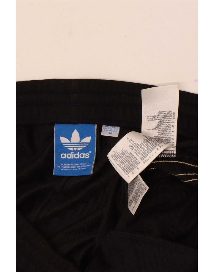Męskie spodnie dresowe Adidas, średni czarny poliester
