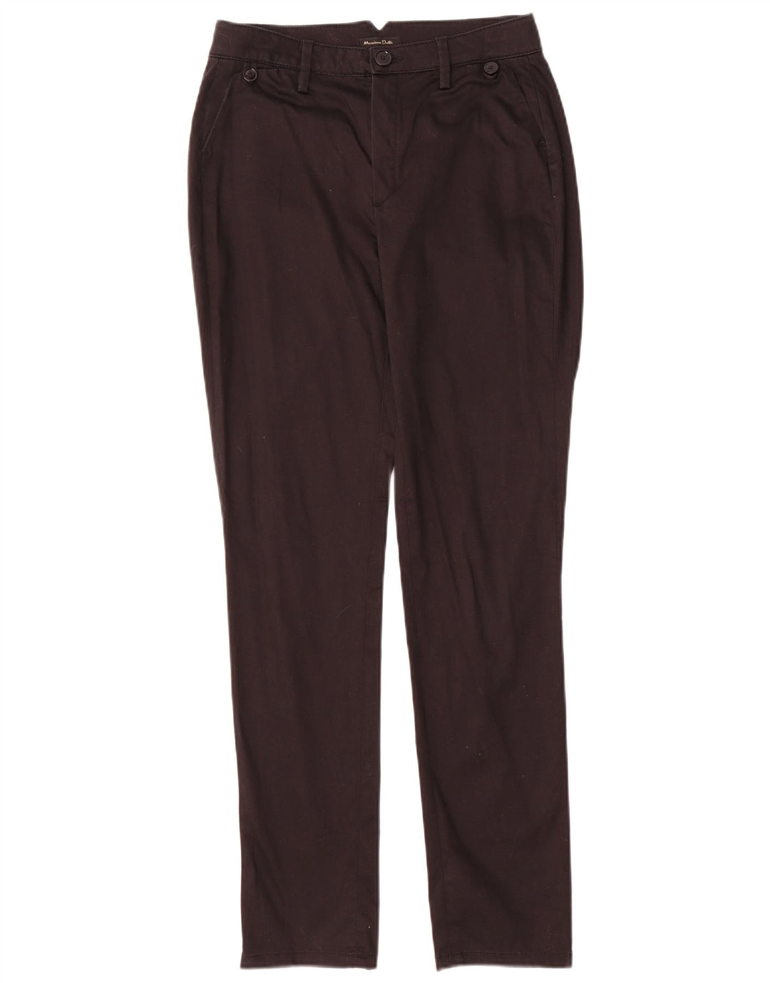 Spodnie damskie Massimo Dutti Slim Chino EU 38 Small W26 L29 Czarne