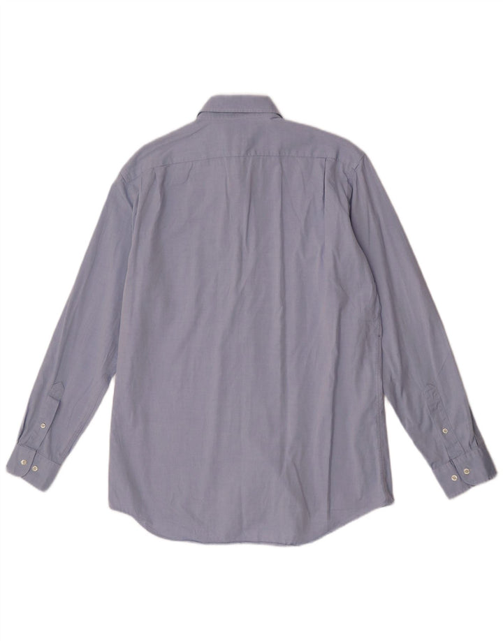 Koszula męska Lacoste rozmiar 40, średnia niebieska, bawełniana